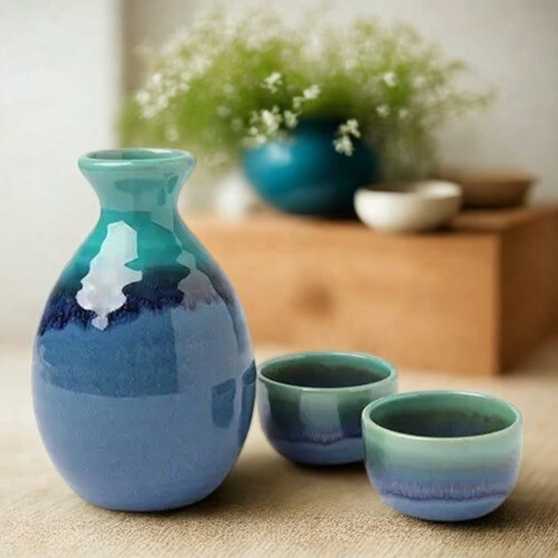 Sake Bottles Cups