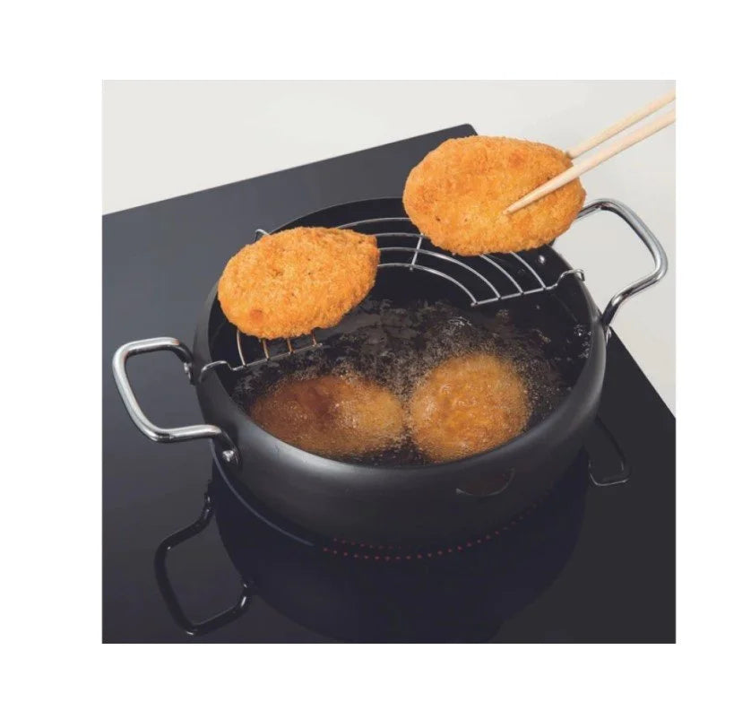 22 cm./8.5" Gas & IH Stove  Tempura Pan