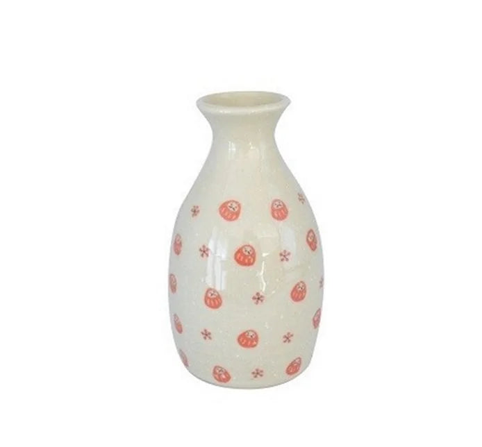 Kakuni Minoware 11.8 oz. Sake Bottle Daruma
