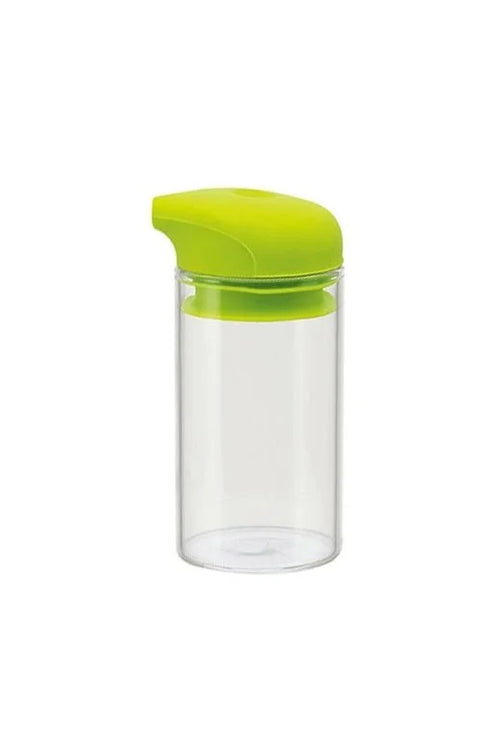 2.7 oz. Glass Soy Pot w/Green Lid