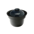 8.5" Black and Dark Blue Rice Pot