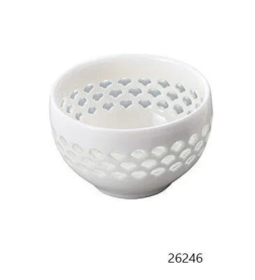 White "See Through" Sake/Appetizer Cups