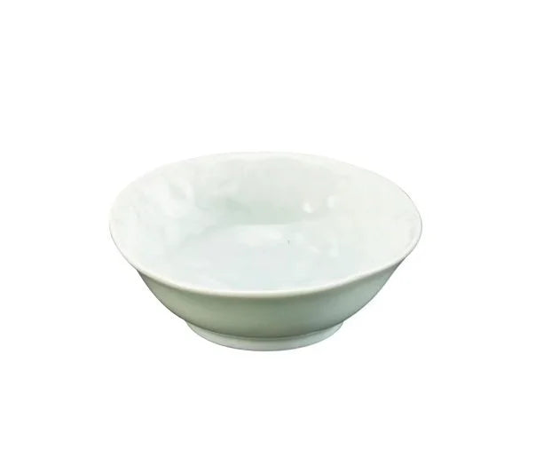 4.5" Small Bowl Pale Blue w/White