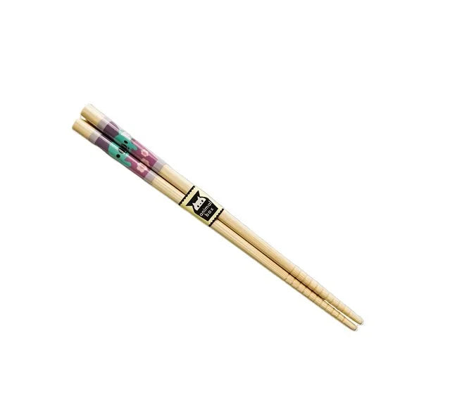 7" Bamboo Children's Chopsticks Koala & Flowers