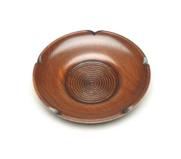4.5" Wooden Tea Coaster