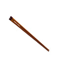 9" Wooden Chopsticks Brown w/Red & Gold