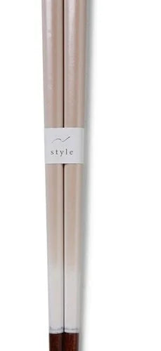 9" Ombre Tan Wooden Chopsticks