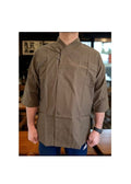 Brown Polyester and Cotton Sushi Uniform