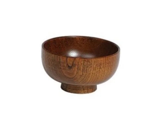 Wooden Soup Bowl