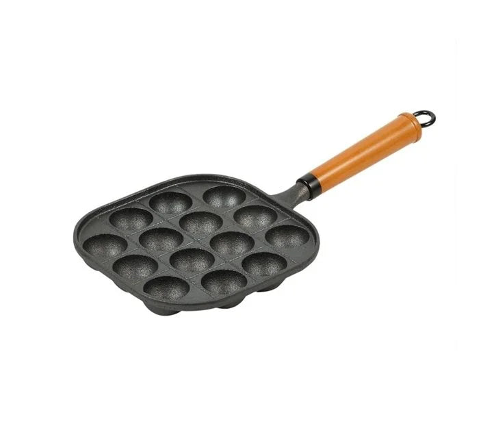 Cast Iron Takoyaki Pan 14 Count
