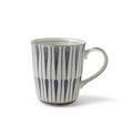 8 Ounce Mug Blue Geometric Design