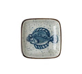 3.5" Square  Sauce Dish Flounder