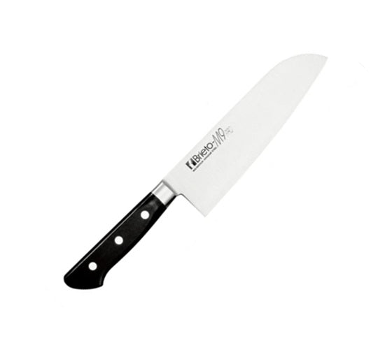 Brieto 17.5 cm. M9PRO Stainless Steel Santoku Made In Japan
