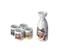 Sake Set Cats w/4 Cups