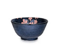 5.25" Dark Blue w/Pink Sakura Bowl