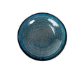 8.25" Round Deep Plate Blue