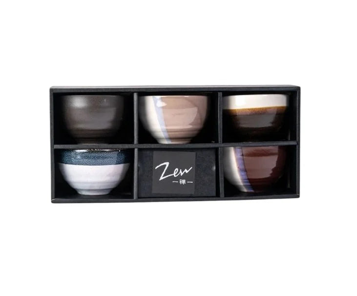 Set of Five Assorted 10 oz. Bowls