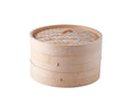 Bamboo Steamer Two Tiers w/Lid
