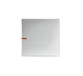 14" Square White Plate