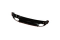 7" Black w/Red Trim Plastic Oshibori Tray