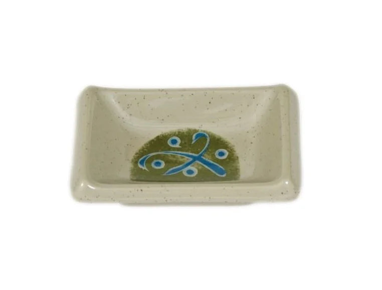 3.75" x 2.5" Rectangular Melamine Sauce Dish